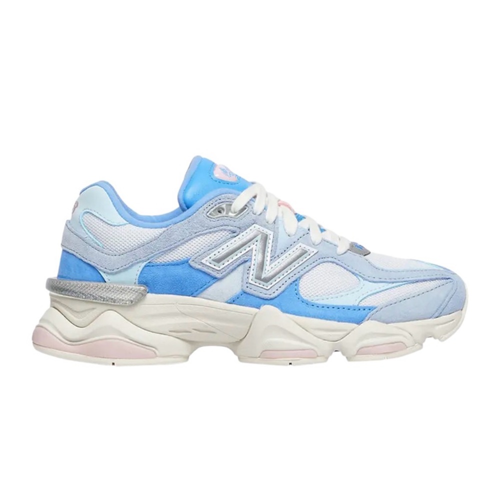 Blue and Pink New Balance 9060
